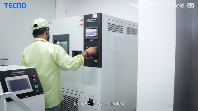 Tecno Phantom V Fold - Rigorous Quality Testing