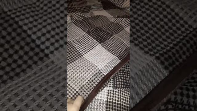 Покрывало "клетка"