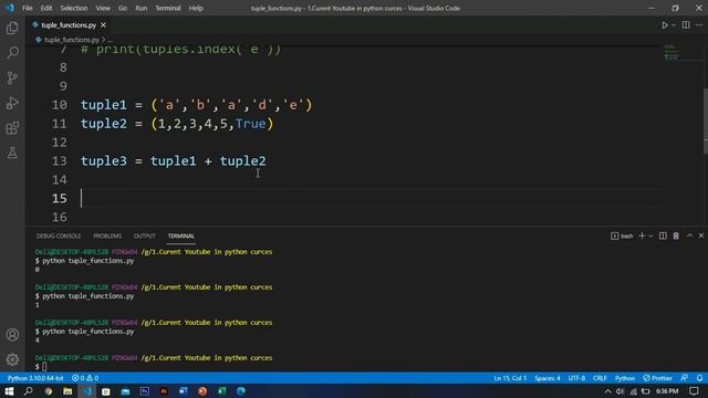 Every thing about Tuple #26