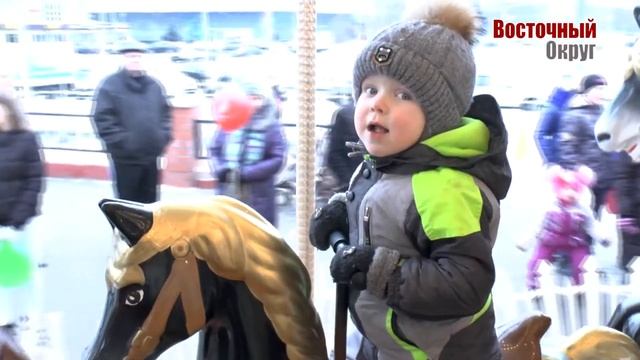 Путешествие в Рождество в районе Новокосино ВАО 2018