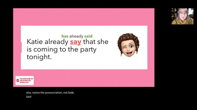 Learn English with TIE: Present Perfect Irregular Verbs