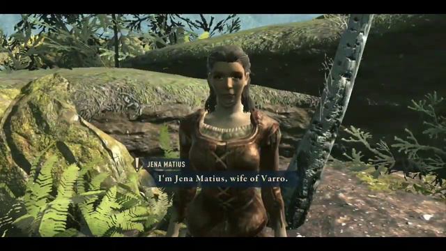 Elder Scrolls: Blades Saving Woodcutters Wife from Spriggans