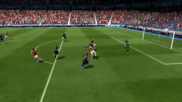Lucas Podolski's Bicycle Kick Goal on FIFA 13