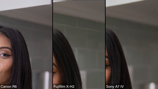 Fujifilm X-H2 vs Canon R6 vs Sony a7 IV Hands On Comparison