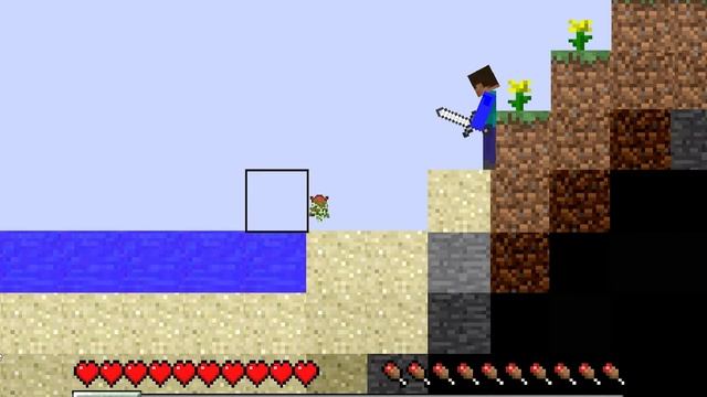 Paper Minecraft 2D Scratch 【2D紙片麥塊】#1