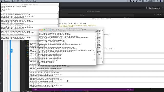ELK Elasticsearch Kibana Logstash Stack using docker in Mac OS