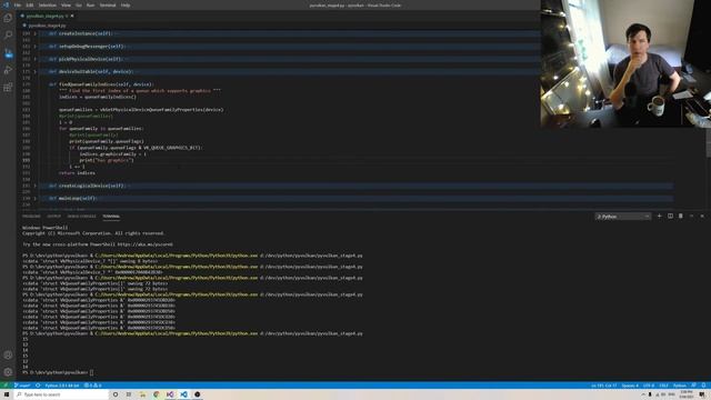 Vulkan in Python Tutorial 4   devices (deprecated)