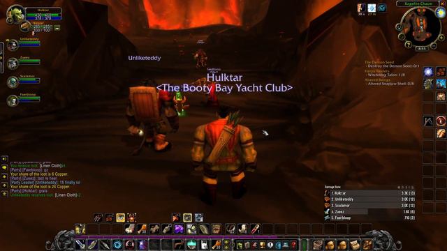 Hunter abandons team to die in Ragefire Chasm Dungeon! New Classic WoW Gameplay!