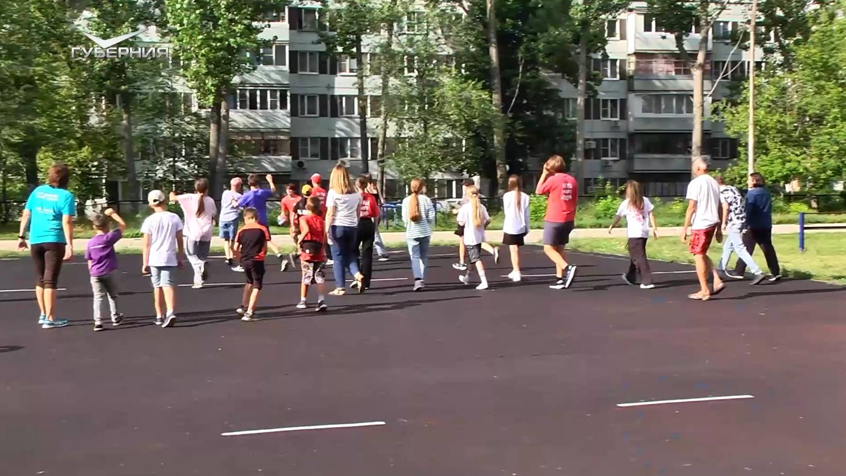 В Тольятти все больше школьников присоединяются к проекту "Игры нашего двора"