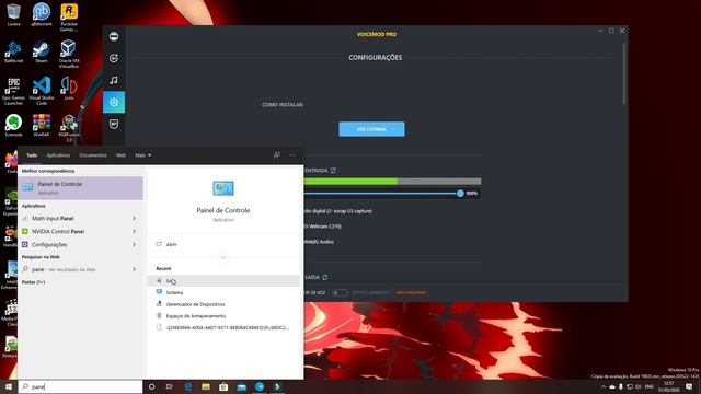 Configurando o Voicemod