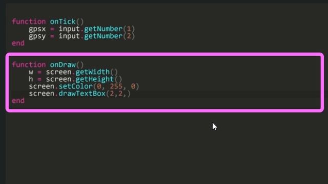 Stormworks - Lua GPS Display Tutorial