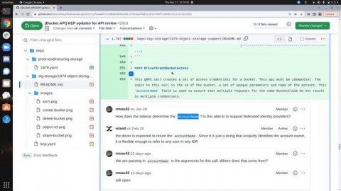 Kubernetes SIG Storage - Object Bucket API Design Meeting 2022-03-31