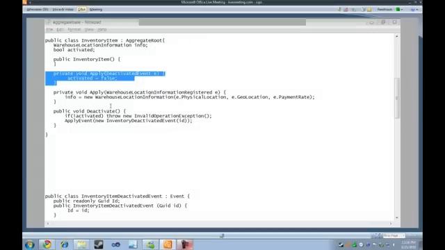 GregYoung 8 CQRS Class
