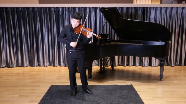 Niccolò Paganini: Caprice for solo violin in A minor, Op. 1, No. 24-Xingzhou Rong