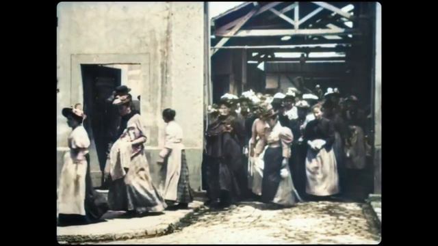 Ретроспектива. Франция, Лион в 1895 году.