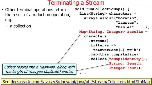 Overview of Java 8 Streams (Part 4)