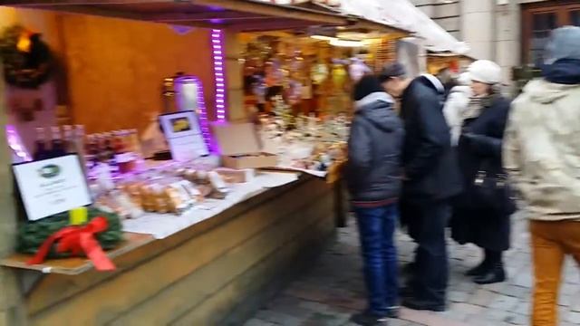Рига.  Рождество.