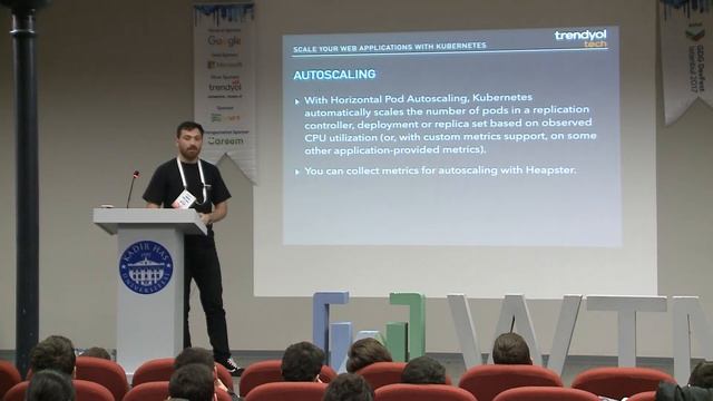 Scale Your Web Applications With Kubernetes - Berkay Özuygur (GDG DevFest Istanbul'17)