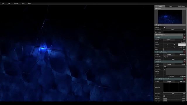 Пример использования фрагментного шейдера GLSL