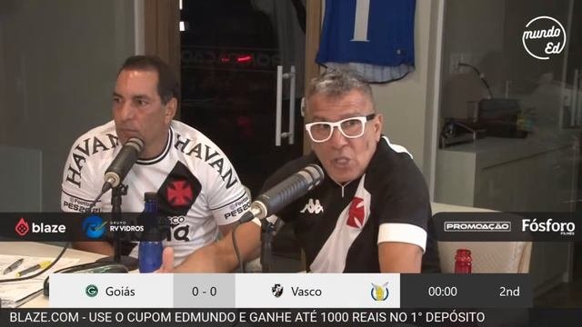 GOIÁS X VASCO - AO VIVO l TRANSMISSÃO MUNDO ED - EDMUNDO ERI GUI CAMARDA e LUCIANO GUIMA