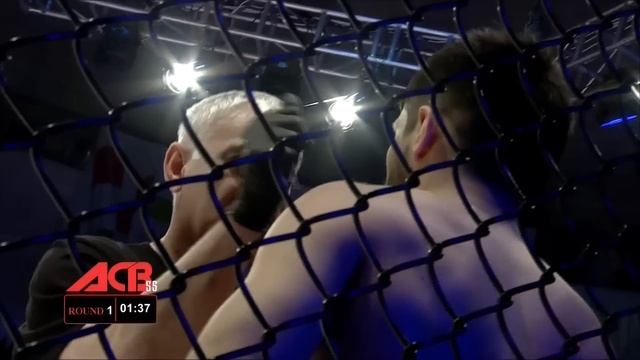 Бено Адамия vs. Муин Гафуров  Beno Adamia vs. Muin Gafurov  ACB 55 - Tajikistan