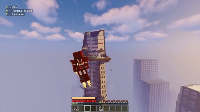 Minecraft Fisk's Superheroes Iron Man Heropack [Mark 42!!!] (Iron Maniac Patreon Version!)