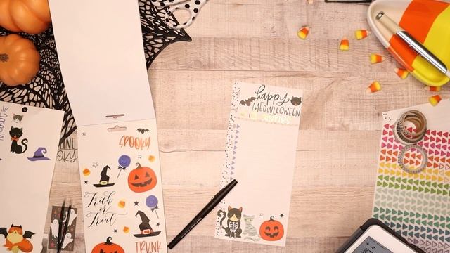PLAN WITH ME | HALLOWEEN MOVIE LISTS