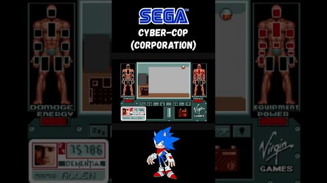 Cyber-Cop (Corporation) | Sega Mega Drive (Genesis). #Shorts