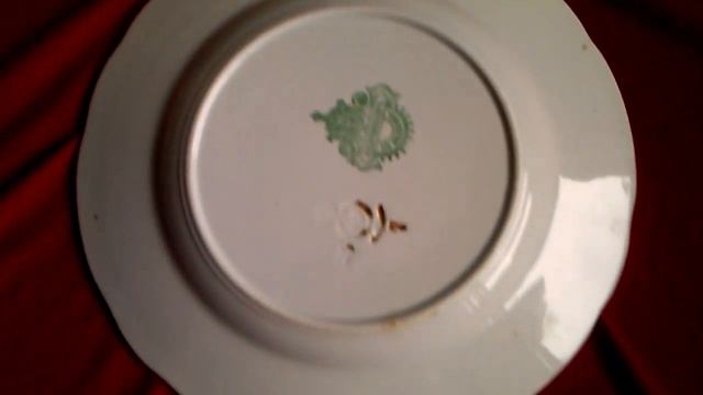 Тарелки винтажные. Царская Россия, производства товарищества И.Е. Кузнецова на Волхове.