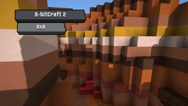 8-BitCraft 2 8x8 | Texture Pack for Minecraft 1.19 | MAX FPS | Download