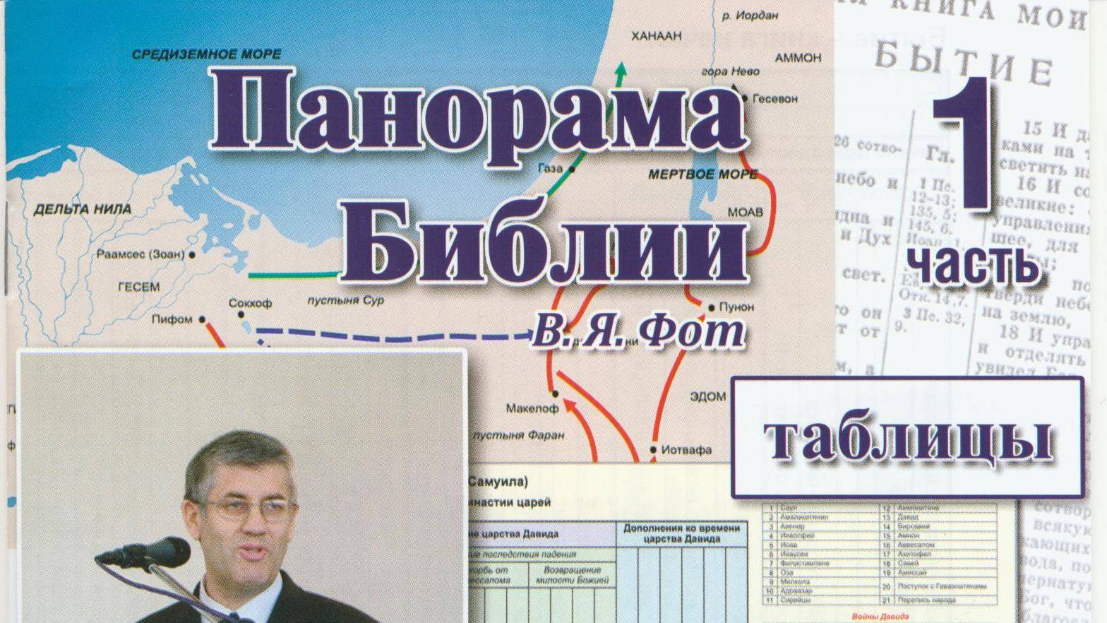 2. Книга Бытие 2 из 9 частей. Панорама Библии. В. Я. Фот. Диск первый. Диск № MP335-1