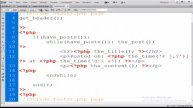 Wordpress Theme Development Part4 In Bangla - Page Template