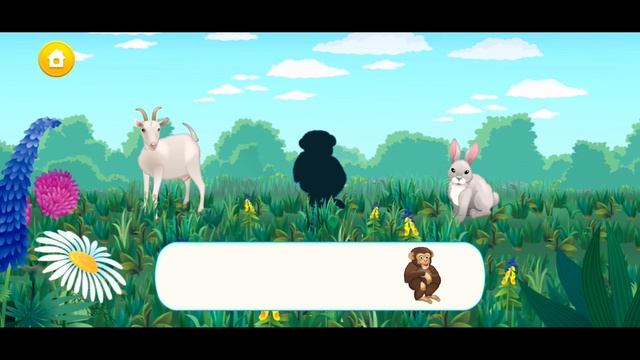 Лунтик Малыш Часть 1. Развивающие игры для детей и малышей.