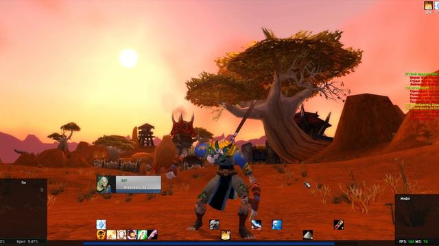 World of Warcraft Fun Mode Танец Андеда!!!