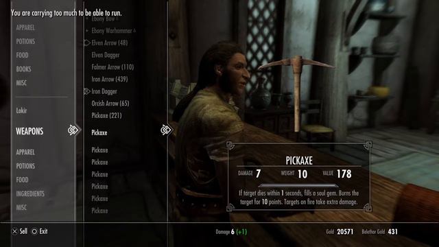 Skyrim How to make Op Potions Level Smithing Instantly to 100!!! (pt 2)