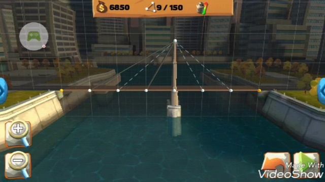 Играем в Bridge constructor с Олегом.