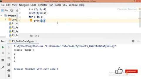 Programming in Python | Easiest Explanation Ever | Built In Data Types Python | Ebenezer Tutorials