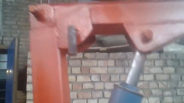 Гидравлический подъемный кран своими руками