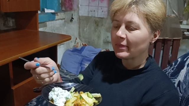 Шедевральное блюдо от Леры. А дома после работы
