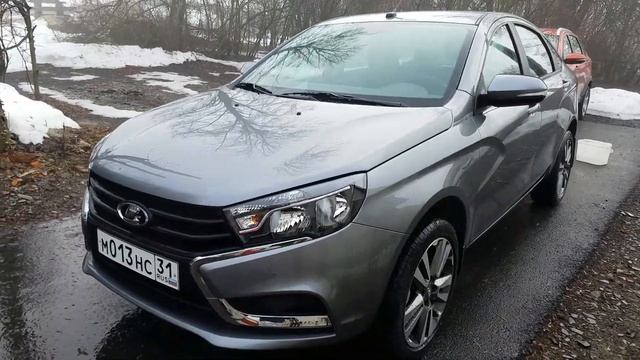 приводим весту в порядок. 17 диски. мойка.