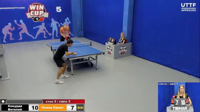 15:00 Хамурда Виталий 3-0 Плющ Павел cтол 5 ЮГ-3 12.08.21