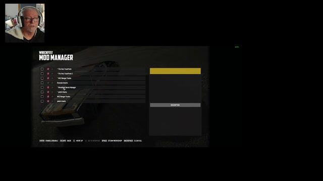 Wreckfest - enabling mods in game to join a single/multi mod server