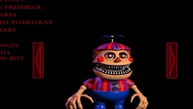 Five Nights at Freddy's 4 All Animatronics