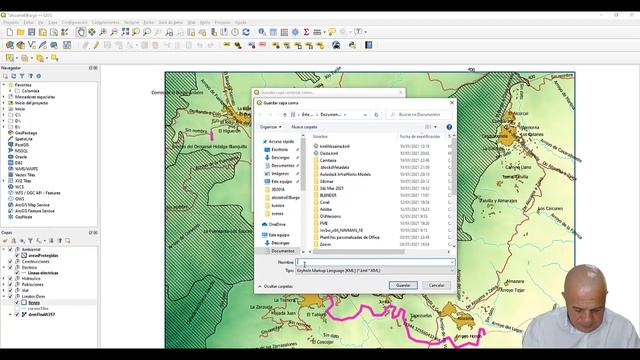 Exportar a KML un SHP