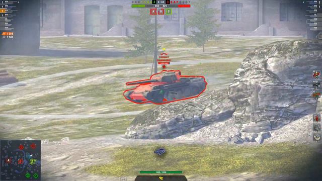 World Of Tanks  Blitz Gameplay SuperPershing