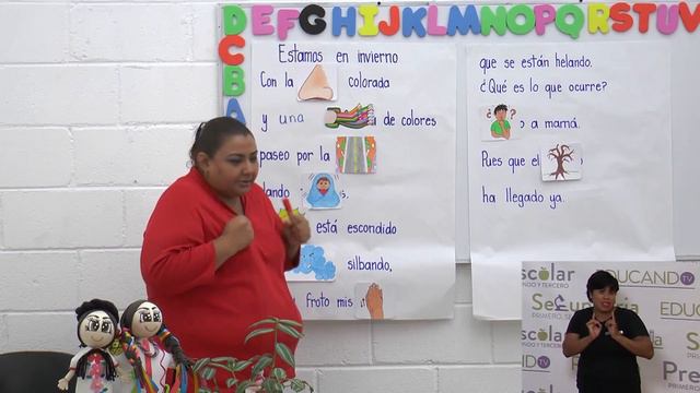 Preescolar clase: 69 Tema: Conociendo el invierno