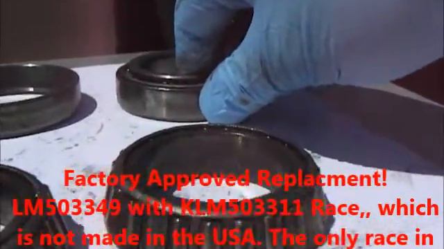 Replace Failed 2006-2012 Mercedes ML GL R models Differential Bearings