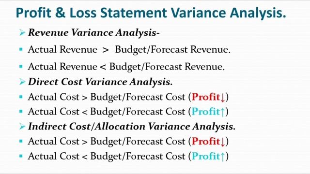Variance Analysis || FP&A- Variance Comments || Budget vs Actuals, Forecast vs Actuals, PY vs CY