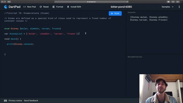 Enumerations & Switch Statements: Dart for Flutter App Development | Beginner's Tutorial 10 (2020)