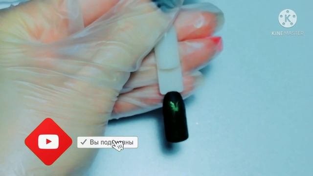 Кошачий глаз и Стемпинг  Дизайн ногтей  Быстро и просто
